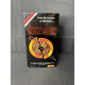 Noble House Set of 3 VHS Tapes Miniseries 1988 Sealed Vintage